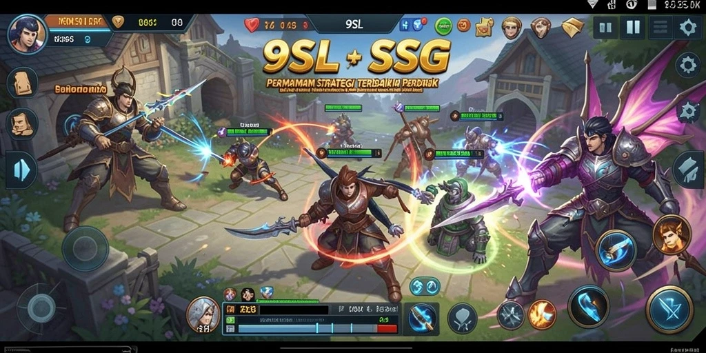 Gameplay seru dengan strategi mendalam dalam 9SL.