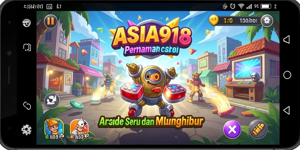Tampilan gameplay seru dan menantang dari ASIA918.
