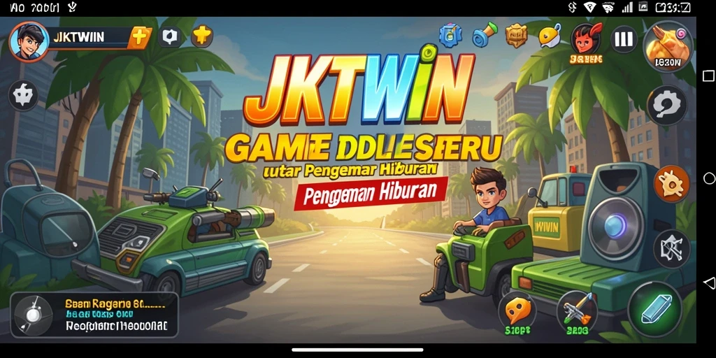 Tampilan gameplay JKTWIN yang menarik dan interaktif.