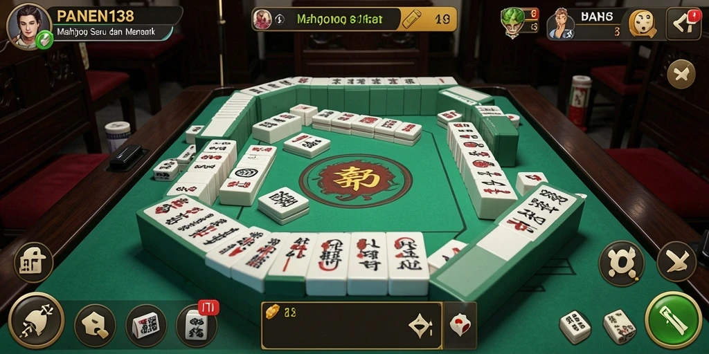 Tampilan gameplay menakjubkan dari PANEN138 yang penuh warna.