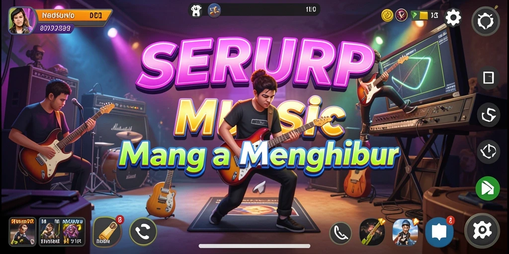 Tampilan gameplay SERURP yang menarik dan interaktif.