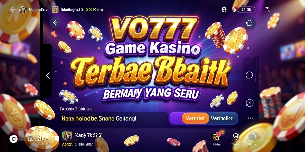 Tampilan menarik dari gameplay Kasino di VO777.