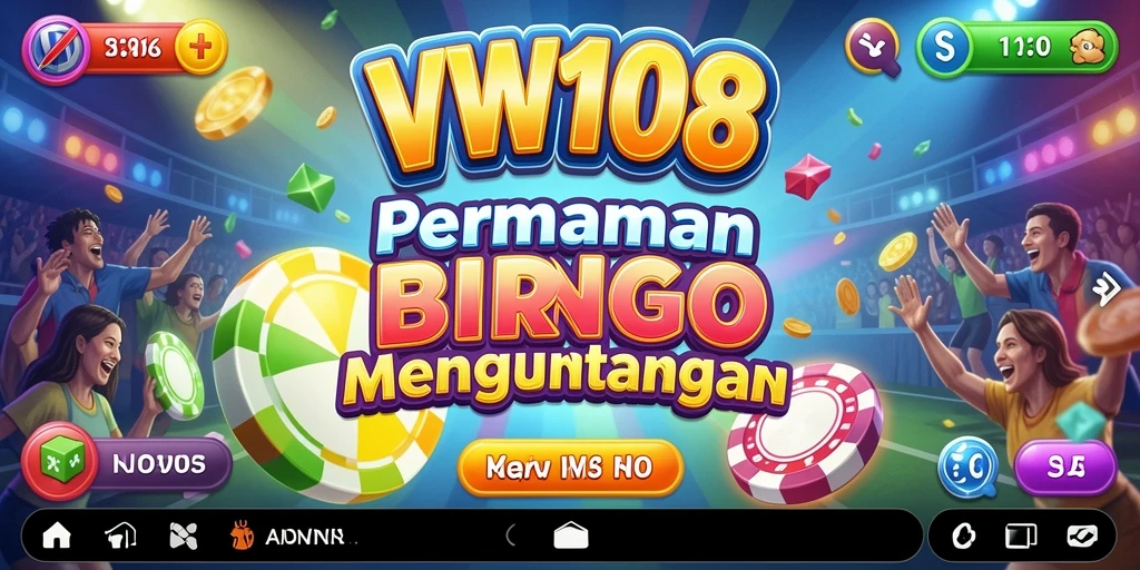 Tampilan permainan Bingo yang seru dan interaktif.